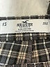 Hollister Plaid Gray Casual Pants Size XS - photo 7