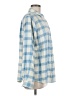 Orvis 100% Cotton Plaid Blue Long Sleeve Button-Down Shirt Size M - photo 4