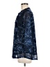 Timeson Blue 3/4 Sleeve Blouse Size M - photo 5