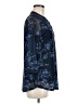 Timeson Blue 3/4 Sleeve Blouse Size M - photo 4