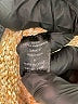 Black 100% Lambswool Tan Wool Cardigan Size M - photo 8