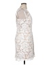 Eliza J 100% Polyester White Cocktail Dress Size 16 - photo 4