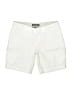 Eddie Bauer Solid White Cargo Shorts Size 4 - photo 1
