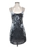 Forever 21 Metallic Silver Cocktail Dress Size S - photo 1