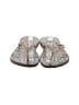 Havaianas Silver Flip Flops Size 7 - photo 2