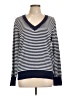 Vineyard Vines 100% Cotton Stripes Blue Pullover Sweater Size L - photo 1