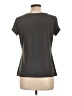 Worthington Gray Short Sleeve Blouse Size L (petite) - photo 2