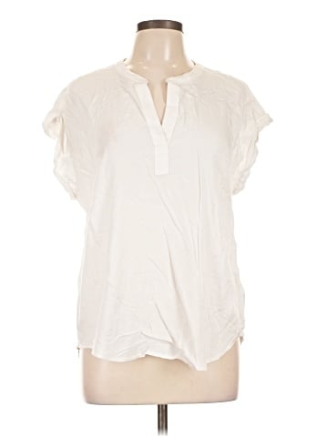 CALVIN KLEIN JEANS Short Sleeve Blouse (view 1)