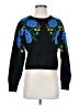 Maeve by Anthropologie Floral Black Blue Pullover Sweater Size XS - photo 1