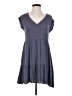 Be Cool 100% Rayon Solid Gray Casual Dress Size S - photo 1
