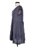 Be Cool 100% Rayon Solid Gray Casual Dress Size S - photo 5