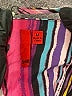5/48 100% Polyester Stripes Pink Cocktail Dress Size M - photo 7