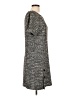 Ann Taylor LOFT Tweed Gray Casual Dress Size 10 - photo 4