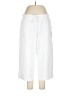 Nike 100% Cotton White Casual Pants Size XL - photo 1