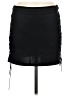 Hers & Mine Solid Black Casual Skirt Size M - photo 1