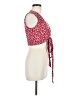 ALLSAINTS 100% Viscose Red Sleeveless Blouse Size M - photo 4