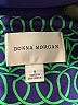 Donna Morgan Checkered-gingham Color Block Graphic Jacquard Aztec Or Tribal Print Multi Color Green Romper Size 4 - photo 4