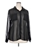 Old Navy Black Long Sleeve Blouse Size XXL - photo 1