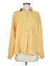 J.Jill 100% Polyester Color Block Yellow Long Sleeve Blouse Size S - photo 1