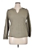 Angels Tan Long Sleeve Blouse Size XL - photo 1