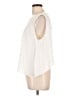 BCBGMAXAZRIA Ivory Sleeveless Blouse Size L - photo 5