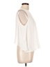 BCBGMAXAZRIA Ivory Sleeveless Blouse Size L - photo 4
