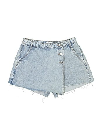 Zara Denim Shorts (view 1)