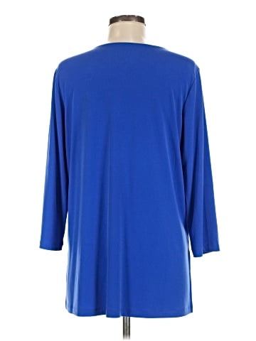 Susan Graver 3/4 Sleeve Top (view 2)