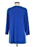 Susan Graver Blue 3/4 Sleeve Top Size M - photo 2