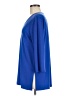 Susan Graver Blue 3/4 Sleeve Top Size M - photo 5