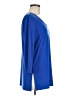 Susan Graver Blue 3/4 Sleeve Top Size M - photo 4