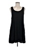 Final Touch Solid Black Casual Dress Size M - photo 1