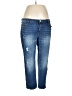 Express Jeans 100% Cotton Stars Blue Jeans Size 16 - photo 1