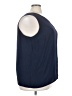 Pure Energy 100% Polyester Blue Sleeveless Blouse Size 3X Plus - photo 4