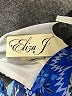 Eliza J 100% Polyester Paisley Blue Cocktail Dress Size 6 - photo 7