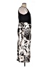 DKNY 100% Polyester Graphic Black Casual Dress Size 14 - photo 4