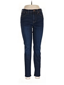 Madewell 9" Mid-Rise Skinny Jeans in Larkspur Wash: TENCEL&trade; Denim Edition (view 1)
