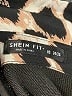 Shein 100% Polyester Animal Print Black 3/4 Sleeve Top Size 24 - 26 Plus - photo 7