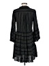 Elan 100% Rayon Stripes Black Casual Dress Size XS - photo 2