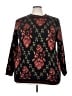 Bentley Paisley Black Pullover Sweater Size 22 - photo 1