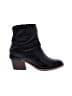 Earth 100% Leather Black Ankle Boots Size 7 - photo 1