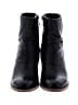 Earth 100% Leather Black Ankle Boots Size 7 - photo 2