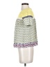 Blue Tassel Yellow Short Sleeve Blouse Size XS - photo 5