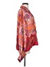 Alexis 100% Viscose Orange Long Sleeve Blouse Size S - photo 4