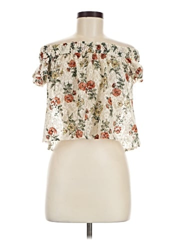 Forever 21 Short Sleeve Blouse (view 1)