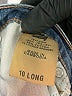 Levi's Hearts Blue Jeans Size 10 long - photo 8