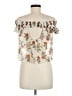 Forever 21 100% Polyester Ivory Short Sleeve Blouse Size M - photo 2
