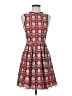 Hunter Dixon Print Red Cocktail Dress Size 2 - photo 1