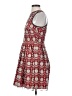 Hunter Dixon Print Red Cocktail Dress Size 2 - photo 5