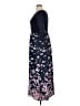 Unbranded Floral Blue Casual Dress Size L - photo 5